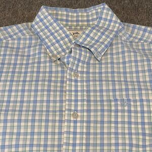 Southern Tide Plaid Button Down Shirt Classic‎ Fit Everyday Casual Medium